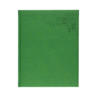 Kalendarz książkowy A4 Lux- A zielony tygodniowy