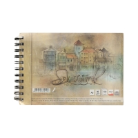 Szkicownik A5/100 spirala Kreska