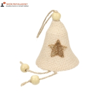 Dekoracja świąteczna zawieszka dzwoneczek Brewis