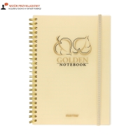 Kołonotatnik A5/80 linia Golden&Silver Mintra
