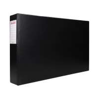 Segregator A3/70/4R czarny poziomy Biurfol SE-04