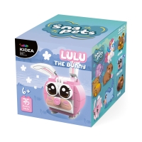 Klocki Snapets różowy królik lulu Kidea