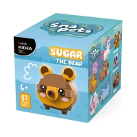 Klocki Snapets brązowy miś sugar Kidea