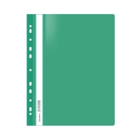 Skoroszyt miękki A4/PP zielony zawieszany Biurfol SPP-12