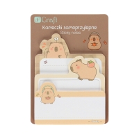 Karteczki samoprzylepne Kapibara DPCA-043 - 3 ark.