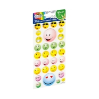 Naklejka wypukła buźki serca Fiorello GR-NP155