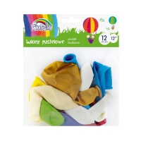 Balony 12 pastel mix (12) Fiorello
