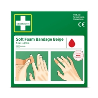 Bandaż pianka samoprzylepna cielisty 3x450cm Soft Foam Cederroth