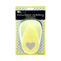 Dziurkacz ozdobny 7.6 cm Serce