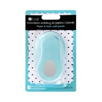 Dziurkacz ozdobny papier/pianka 3.8cm Jajko