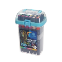 Markery artystyczne 24kol dwustronne AstraPen