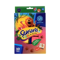 Masa plastyczna 10kol Dżungla Sensorio Kids Astra