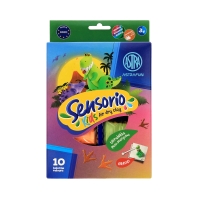Masa plastyczna 10kol Dinozaury Sensorio Kids Astra