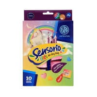 Masa plastyczna 10kol Jednorożec Sensorio Kids