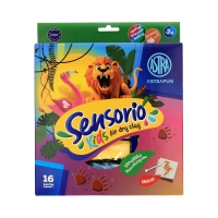 Masa plastyczna 16kol Dżungla Sensorio Kids Astra