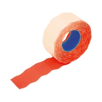 Taśma do metkownicy 26x12 1rzędowa falista czerwona Grand