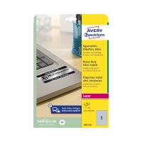 Etykiety znamionowe 210x297 srebrne Zweckform L6013 (20)