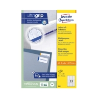 Etykiety uniwersalne 70x25.4/33 Zweckform 3421 (100)