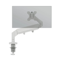 Ramię do monitora pojedyncze jasnoszare Ergo Leitz