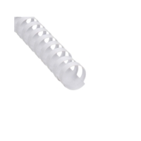 Grzbiet plastikowy 22mm biały 210k Argo