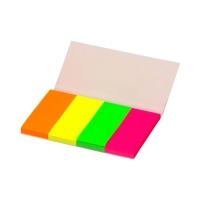 Zakładki indeksujące 20x50/40 4kol neon Contacta