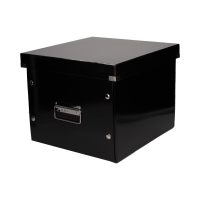 Pudło teczki zawieszane czarne C&S Leitz