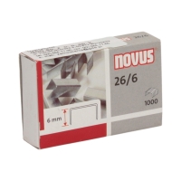 Zszywki 26/6 cynkowe (1000) Novus