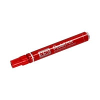 Marker permanentny 1.5mm czerwony okrągły Pentel N50