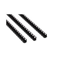 Grzbiet plastikowy 16mm czarny 145k Argo
