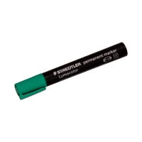 Marker permanentny 2.0-5.0mm zielony ścięty Staedtler 350
