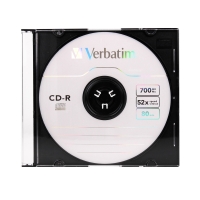 Płyta CD-R slim 52x Verbatim 700MB