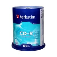 Płyta CD-R cake(100) 52x Verbatim 700MB