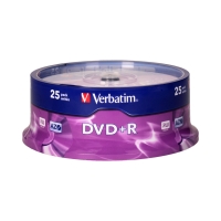 Płyta DVD+R cake(25) 16x Verbatim 4.7GB