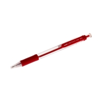 Długopis automatyczny 0.30mm czerwony Uni SN101