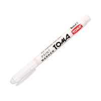 Marker olejowy 1.5mm biały okrągły Toma TO441