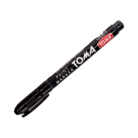 Marker olejowy 1.5mm czarny okrągły Toma TO441