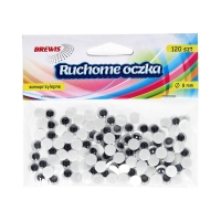 Oczka ruchome 8mm Brewis