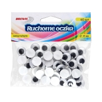 Oczka ruchome 14mm Brewis