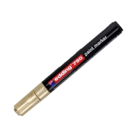 Marker olejowy 2.0-3.0mm złoty okrągły Edding 790