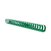 Grzbiet plastikowy 25mm zielony 240k Argo