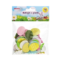 Nalepka ozdobna pianki mix PVE14 Brewis (40)