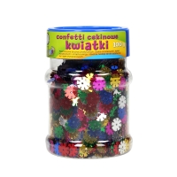 Confetti cekinowe kwiatki 100g Astra 335114004