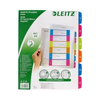 Przekładki PP A4 1-6 WOW Leitz