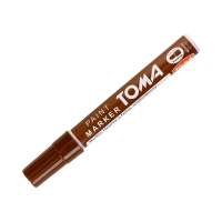 Marker olejowy 2.5 brązowy okrągły Toma TO440