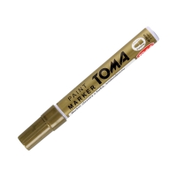 Marker olejowy 2.5mm złoty okrągły Toma TO40