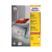 Etykiety uniwersalne 105x57/10 białe Zweckform 3425 (100)