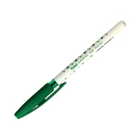 Długopis w gwiazdki 0.50mm zielony S-Fine Toma TO-05942