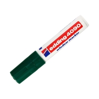 Marker kredowy 4.0-15mm zielony ścięty Edding 4090