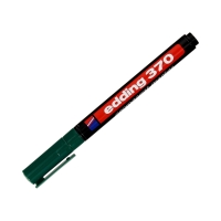 Marker permanentny 1.0mm zielony okrągły Edding 370