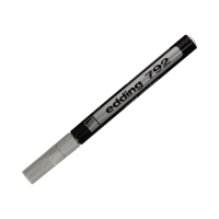 Marker olejowy 0.8mm srebrny okrągły Edding 792